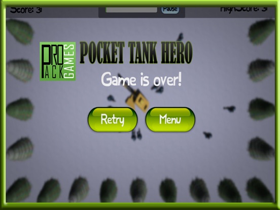 Screenshot #6 pour Pocket Tank Hero Lite