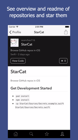StarCat - repo browser for GitHub(圖2)-速報App