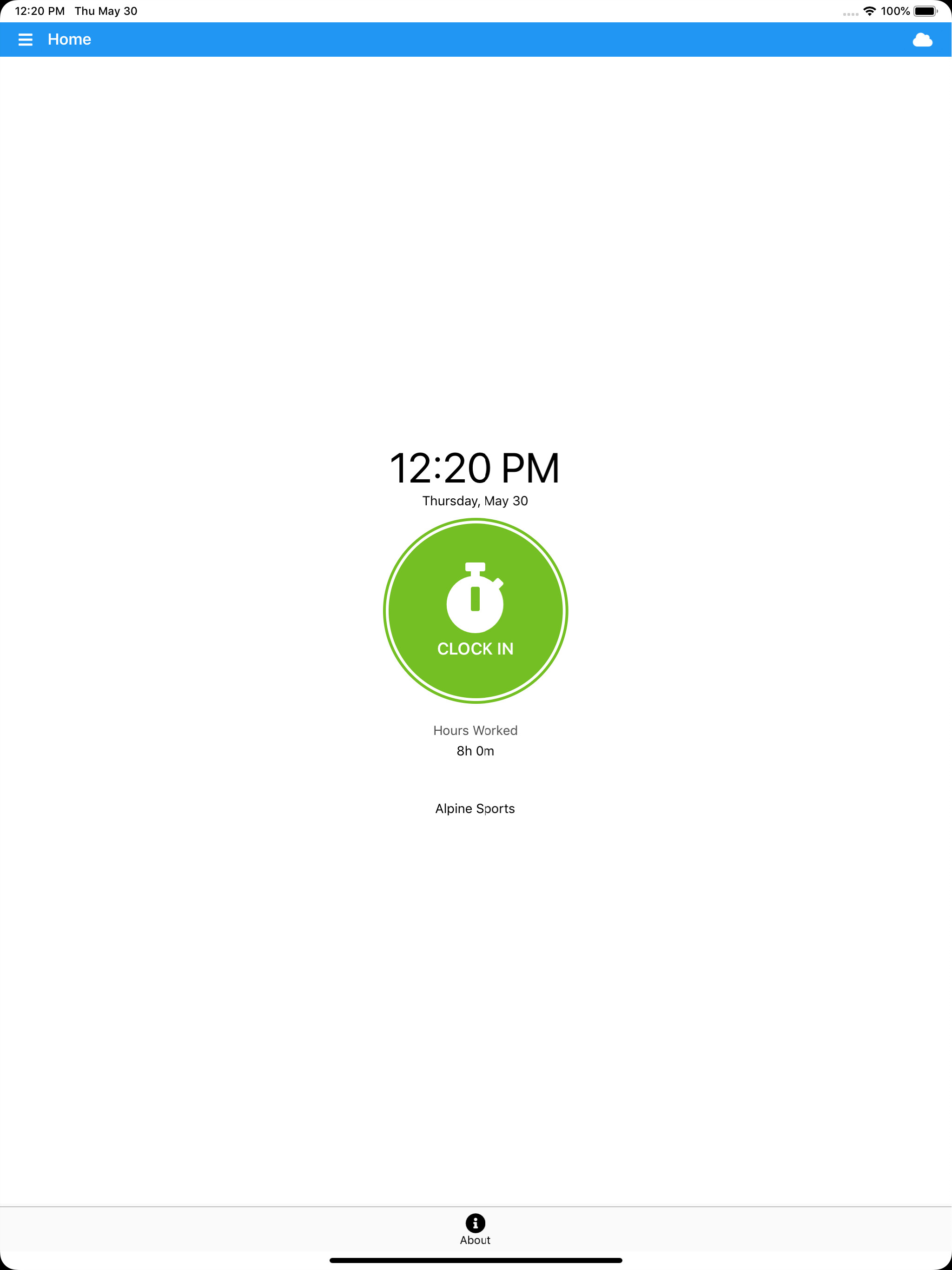CenterPoint Time Clock