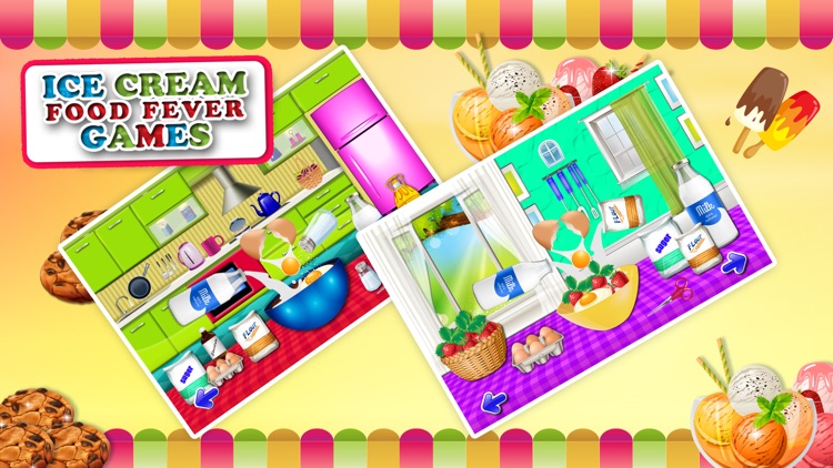 Ice Cream Food Fever Games