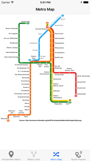 Amsterdam Metro - Subway(圖4)-速報App