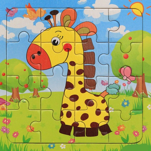 Puzzes For Kids And Jigsaw Animal Giraffe Version