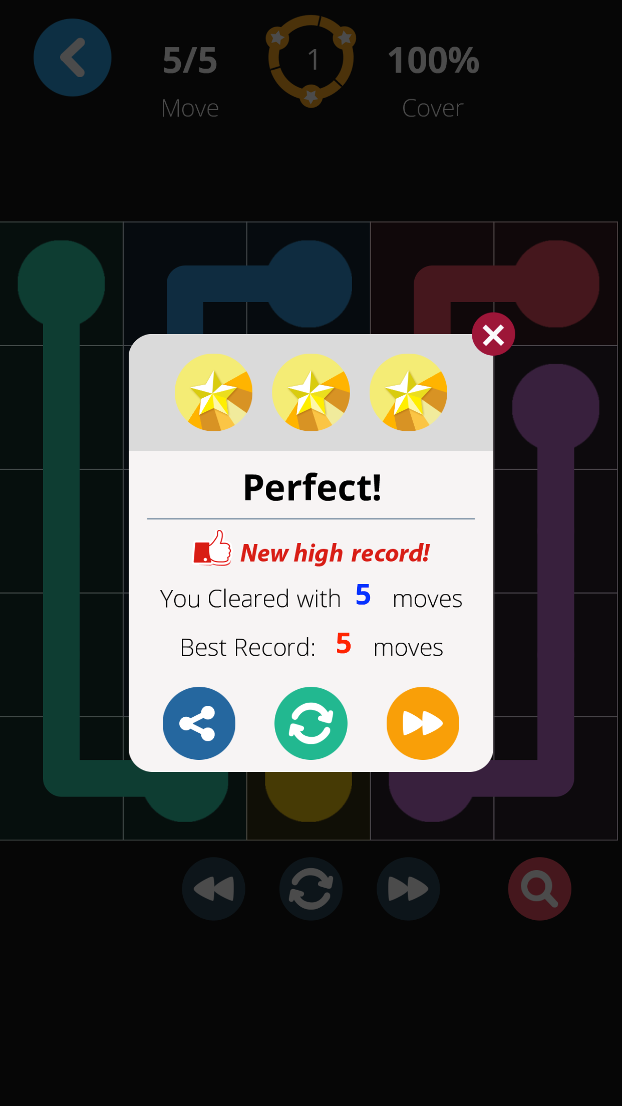Draw Line Deluxe : Puzzle Game screenshot 4