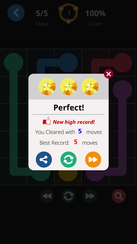 #4. Draw Line Deluxe : Puzzle Game (iOS) 由: Van Hung Tran