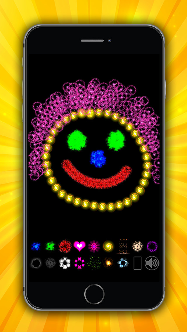 Kids glow - animated