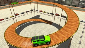 City Climb Prado Car Stunt Parking Simulator 3D screenshot