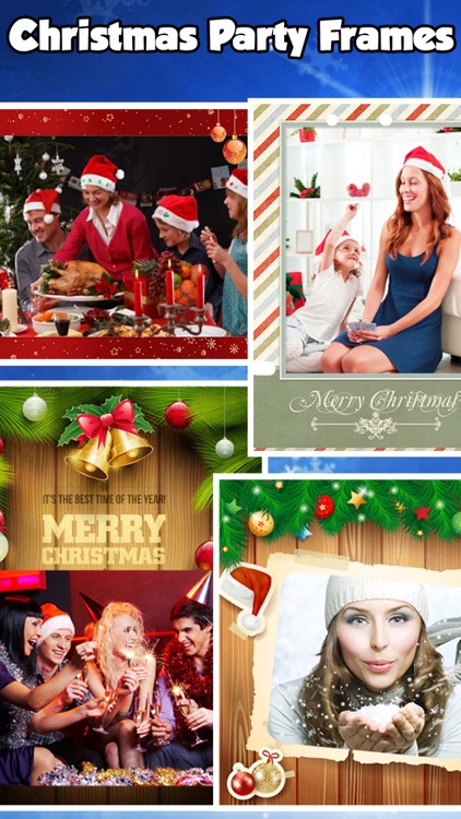Christmas Photo Frames Editor