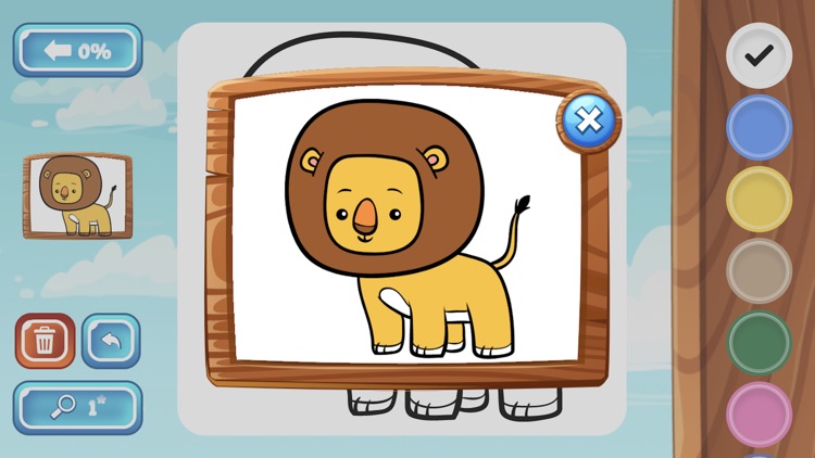 Kids coloring & book app