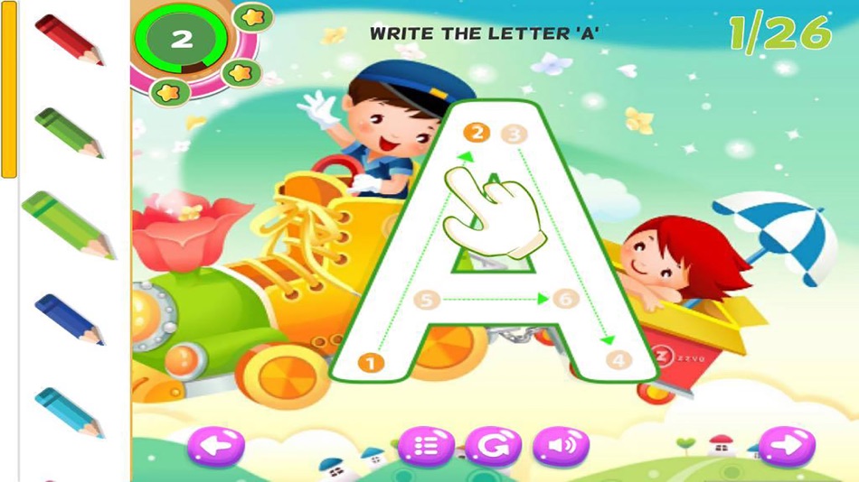 Alphabet Learning Letters Writing ABC Preschool - 1.0.2 - (iOS)