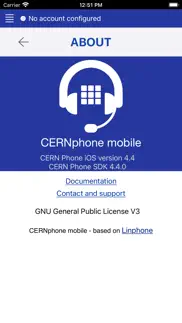 cernphone iphone screenshot 3