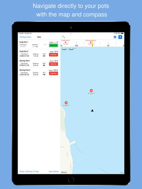 Crab and Shrimp Pot Trackerのおすすめ画像7