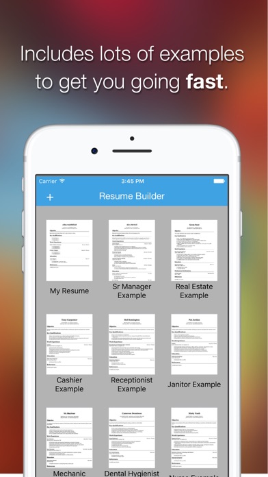 Screenshot #3 pour Resume Builder: Free CV Maker with Cover Letters