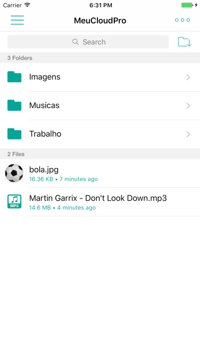 App screenshot