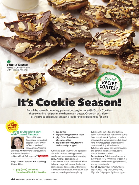 Taste of Home Magazine