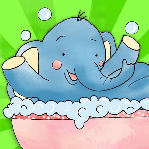 Elephants Bath HD