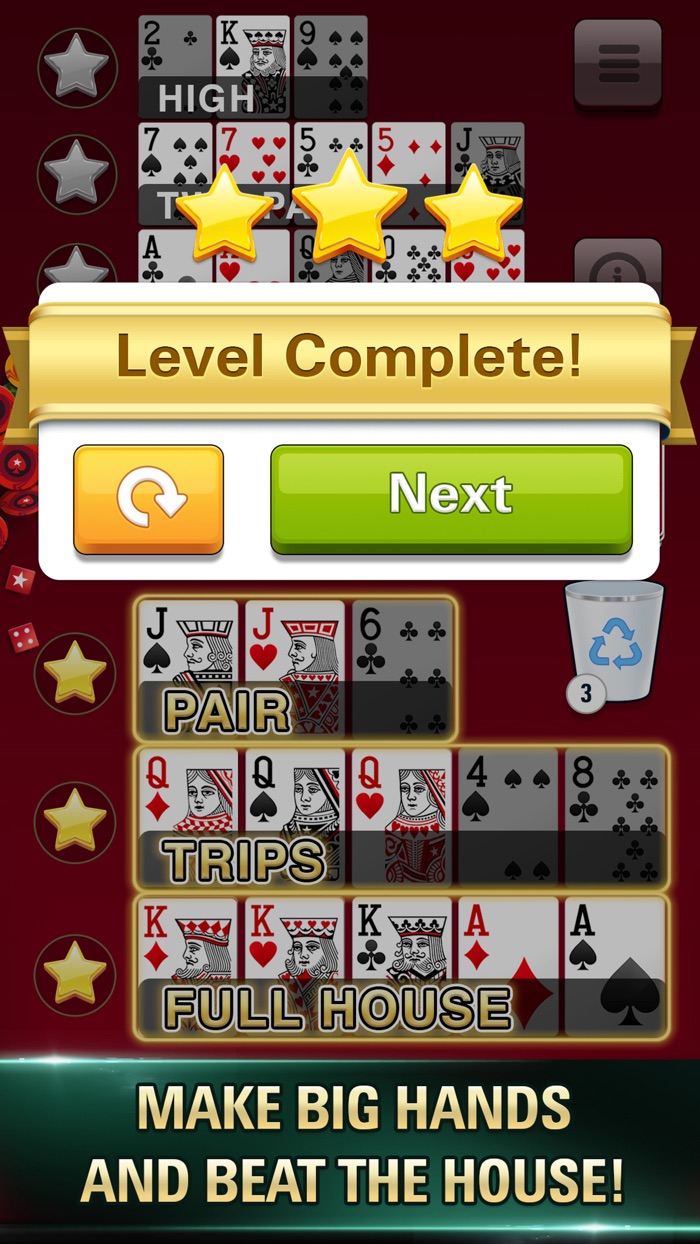 Solitaire Poker by PokerStars