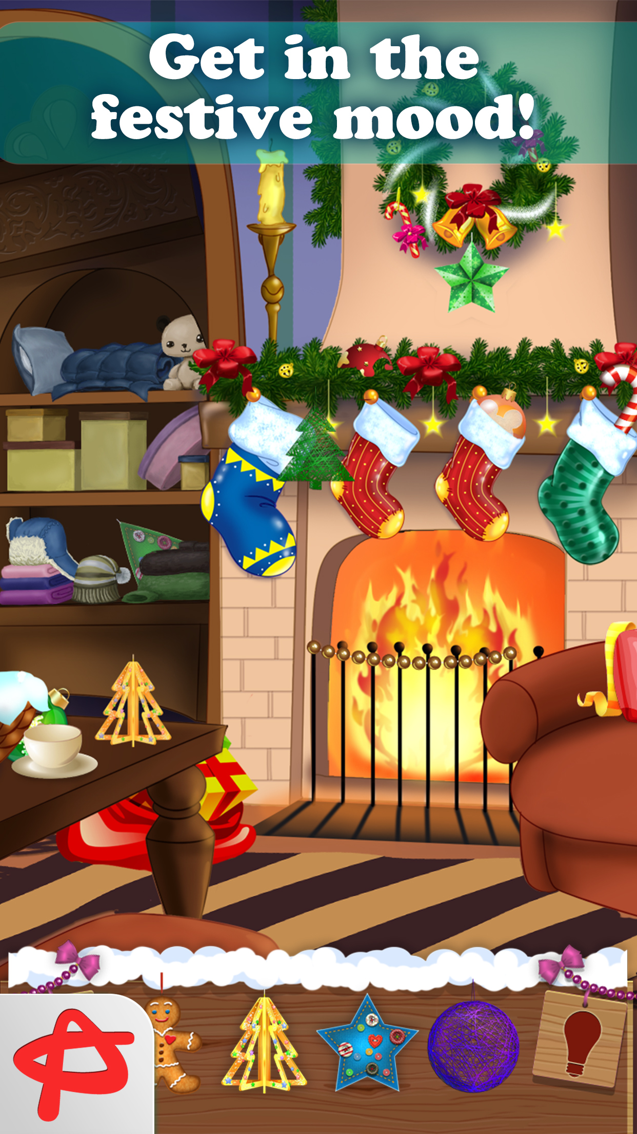 Christmas Tree Decorations: Hidden Objects