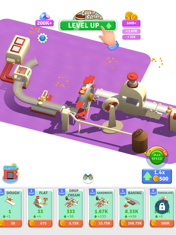 Idle Factories ! iPad screenshot