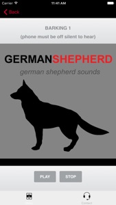 German Shepherd Sounds & Dog Barking Sounds screenshot #1 for iPhone