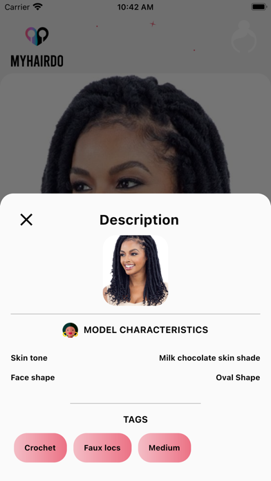 MyHairDo Screenshot