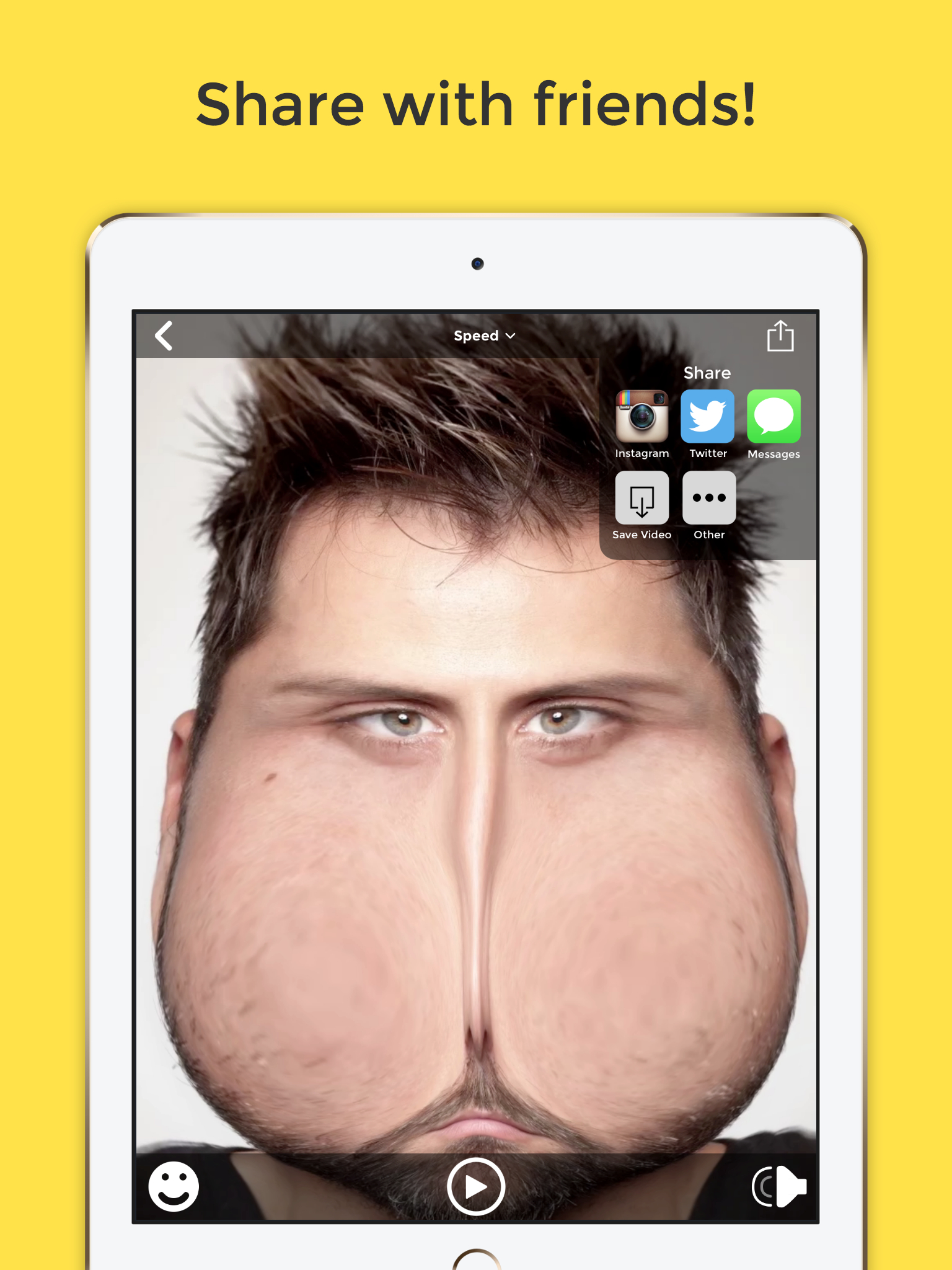 BendyBooth Chipmunk - Funny Face+Voice Video App screenshot 8