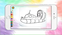 Game screenshot Vehicle Coloring Book For Kids Painting hack