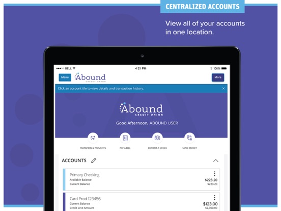 App screenshot