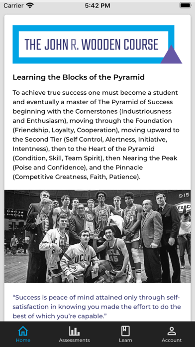 The Pyramid of Success Screenshot