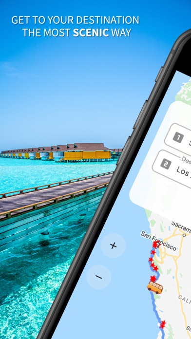 Road Trip Planner Compass Maps Screenshot