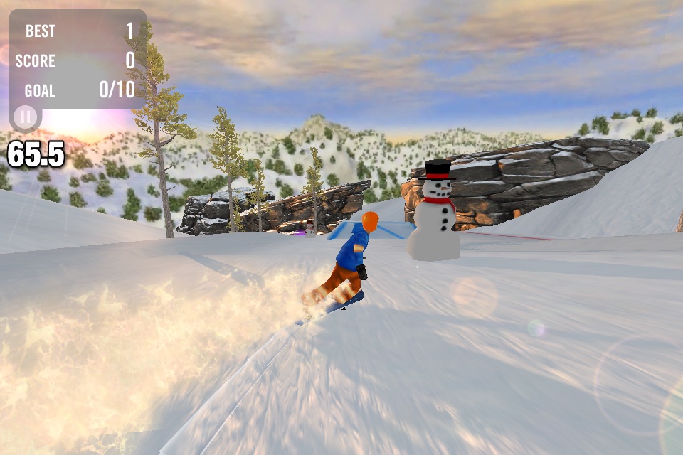 Crazy Snowboard screenshot 4