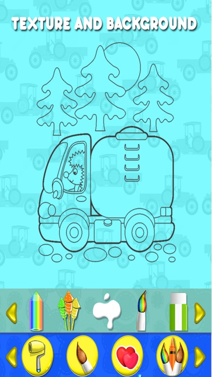 Car Kids Coloring Book