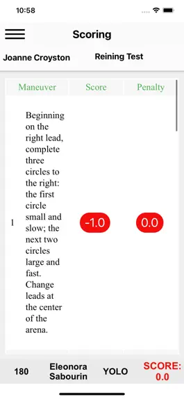 Game screenshot LiveScore Reining hack