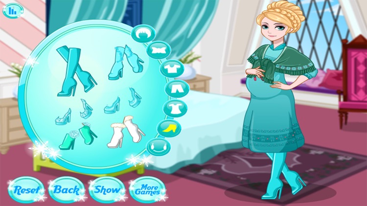 Snow Queen - Dress up and make up screenshot-3