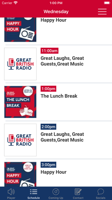 Great British Radio Screenshot