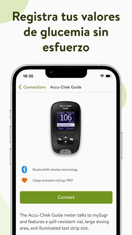 mySugr - Diario para Diabetes screenshot 3 of 5