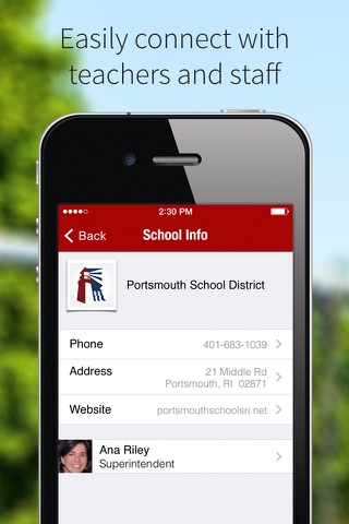 Portsmouth School Dept-RI screenshot 2