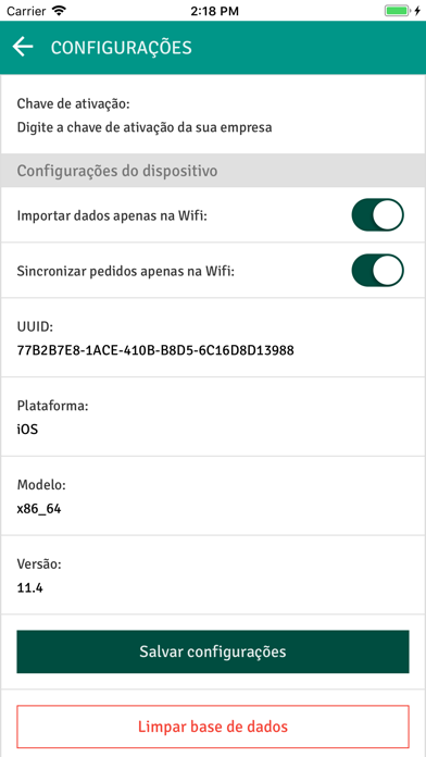 SIC Pedidos Screenshot
