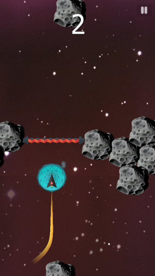 #5. Spaceship control : battle in wars of galaxy games (iOS) 由: Alongkorn Wongvisate