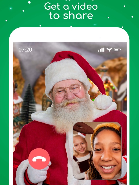 Speak to Santa Claus - Message screenshot 2