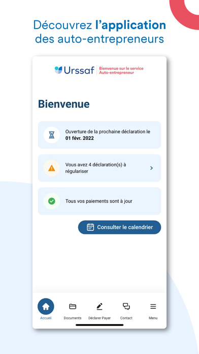 Screenshot #1 pour AutoEntrepreneur Urssaf