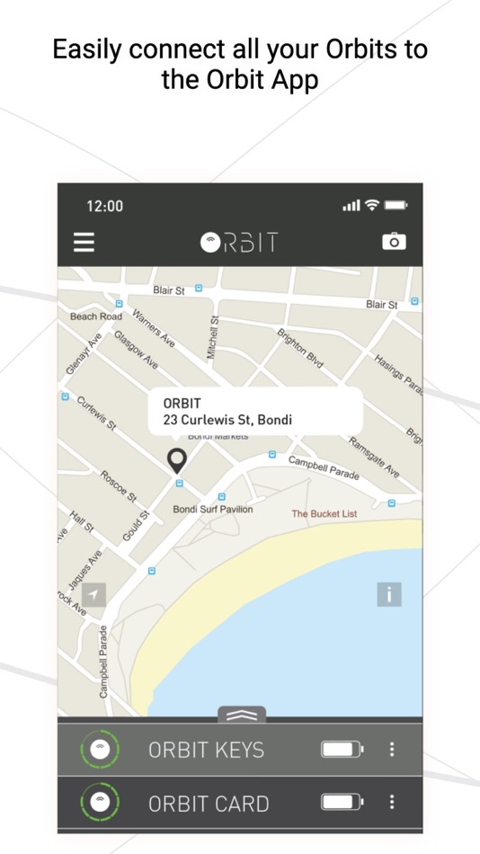 #1. Orbit - Find lost keys & phone (iOS) Ved: HButler