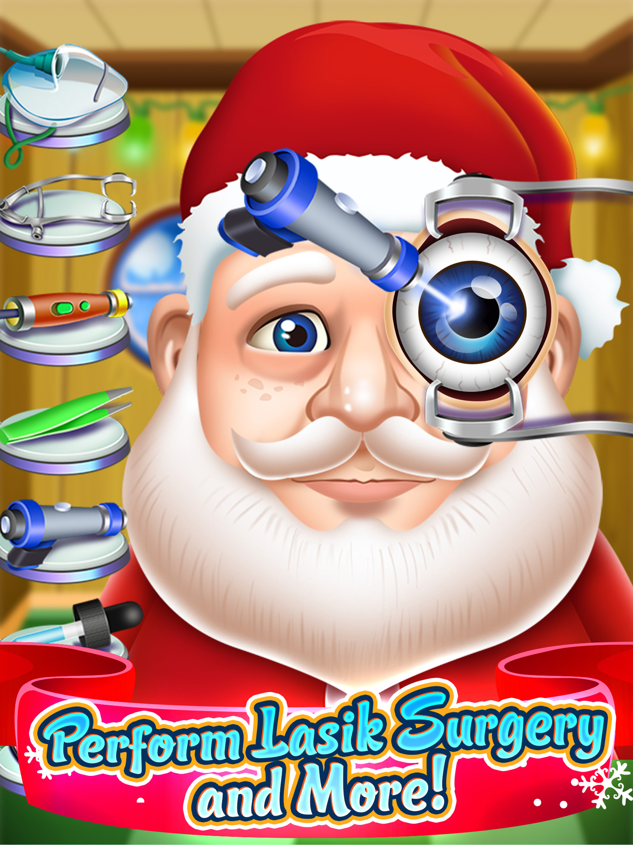 Kids Santa Doctor Surgery Salon Games (Boy & Girl)