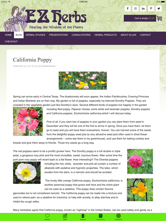 Screenshot #4 pour EZ Herbs