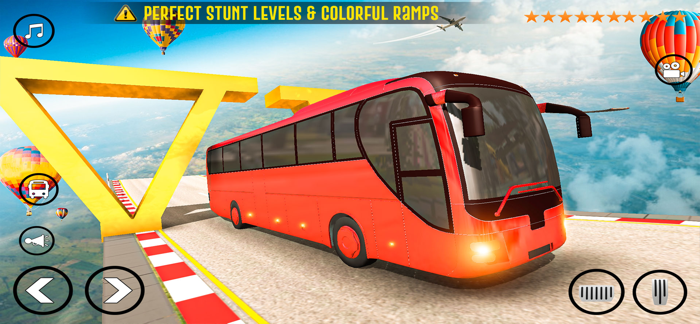 Bus Simulator Mega Ramp Stunt
