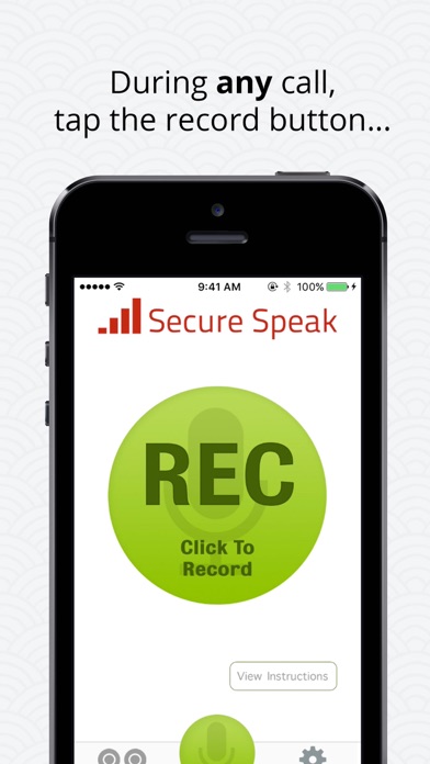 How to cancel & delete Secure Speak – Record Inbound & Outbound Calls from iphone & ipad 1