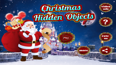 Screenshot #1 pour Christmas Hidden Object - Adventure Puzzle Games