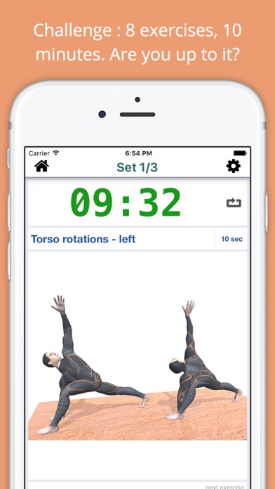 Screenshot #2 pour 10 Min Stretch Workout Challenge Free Pain Relief
