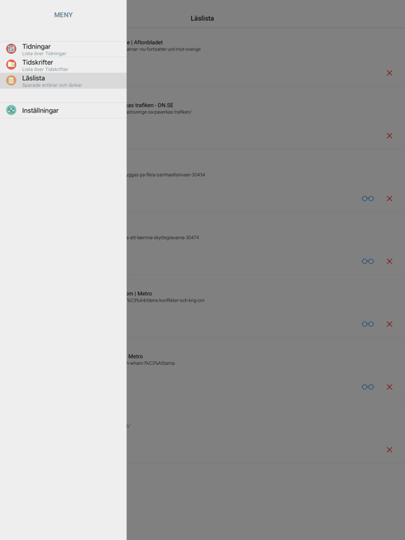 Screenshot #6 pour TIDNINGAR OCH TIDSKRIFTER