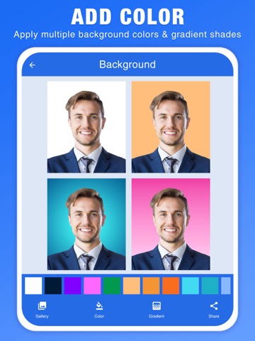 Passport Photo Maker, ID Photoのおすすめ画像9