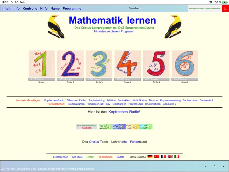 Oriolus Deutsch Mathematik DaZ screenshot-7
